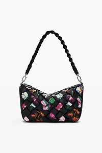 Desigual Women's Small braided floral bag