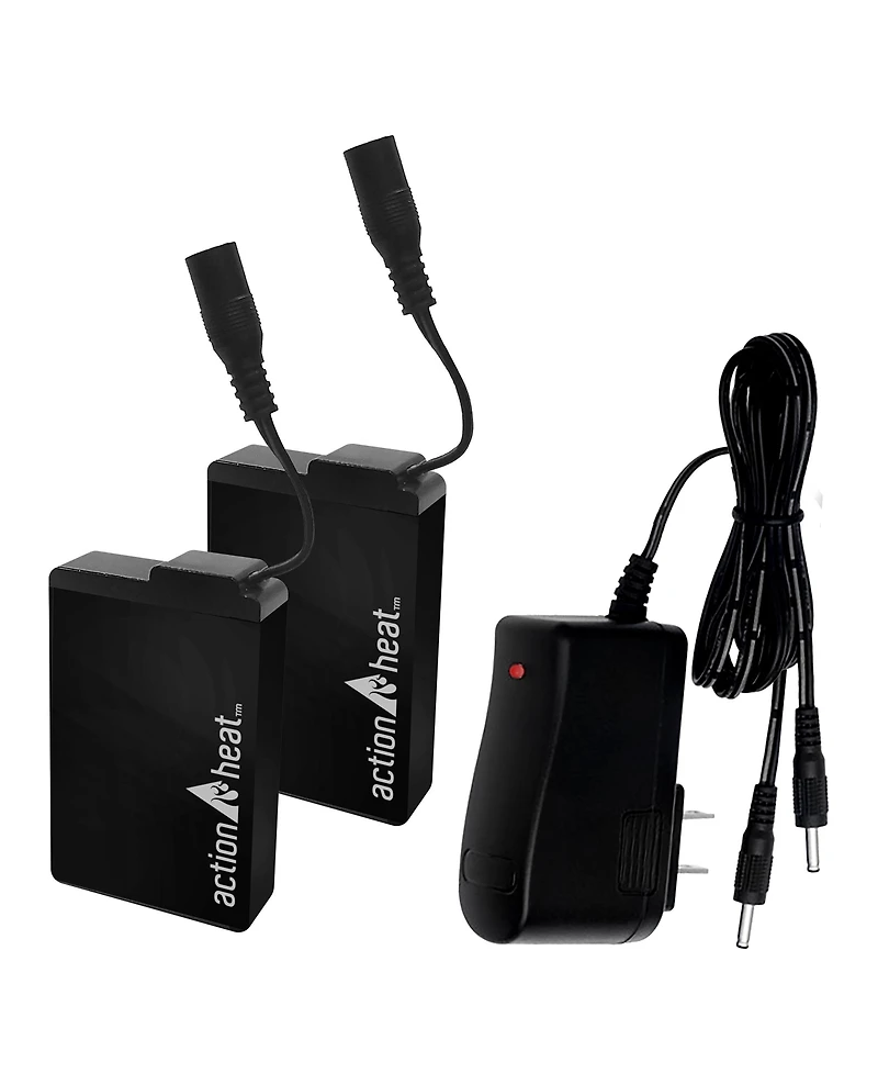 ActionHeat Men's 7V Everyday Battery Heated Gloves Black