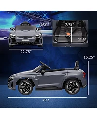 Aosom 12V Kids Electric Ride On Car