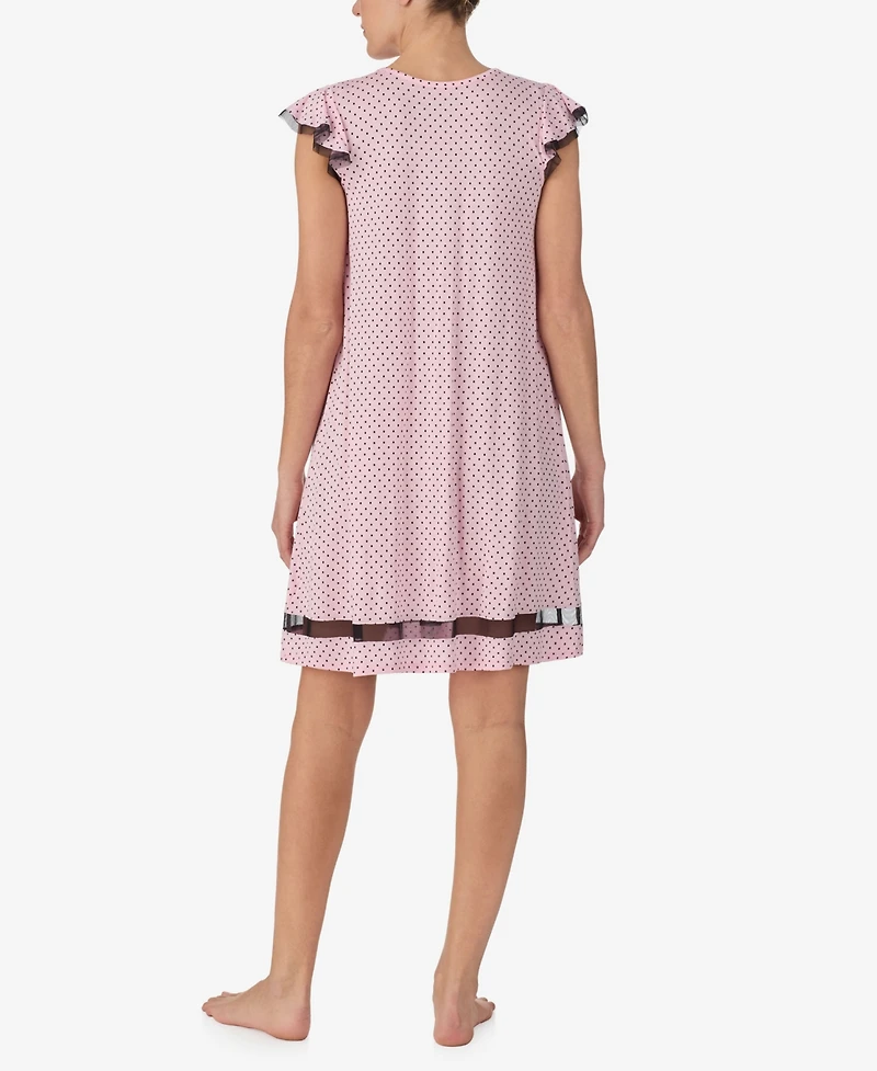 Ellen Tracy Yours to Love Short Sleeve Nightgown