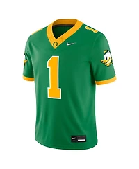 Nike Men's 1 Green Oregon Ducks Alternate Game Jersey