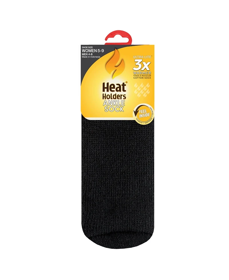 Heat Holders Ultra Lite Magnolia Twist Ankle Socks