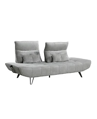Homelegance 91" White Label Power Adjustable Viggo Sofa