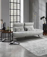Homelegance 91" White Label Power Adjustable Viggo Sofa