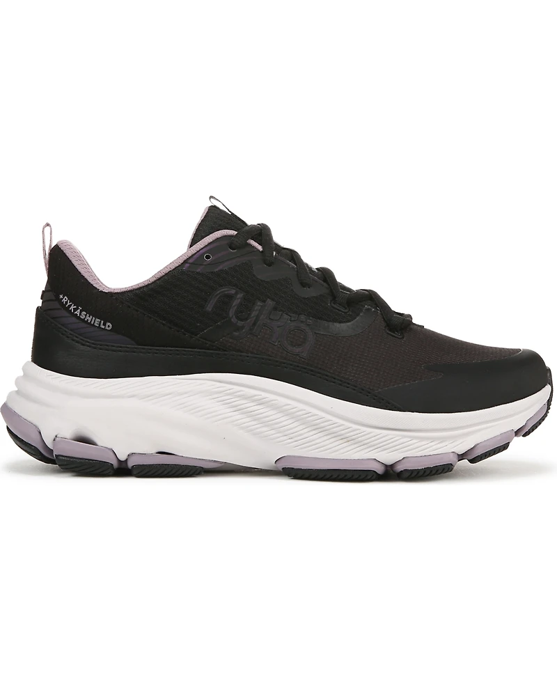 Ryka Women's Devoted Rs Washable Lace Up Walking Sneakers