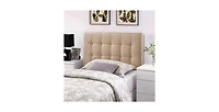 Slickblue Modern Fabric Tufted Upholstered Headboard for Elegant Bedroom Style