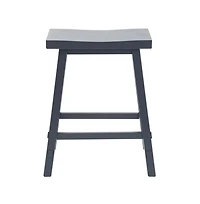 Liberty Furniture 24 Inch Sawhorse Counter Stool- Navy