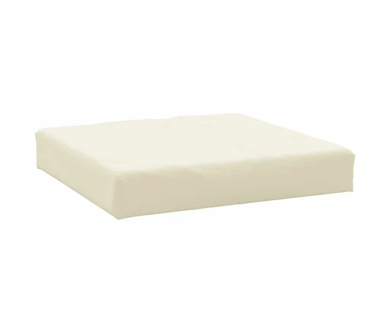 vidaXL Pallet Cushions 2 pcs Cream White Oxford Fabric