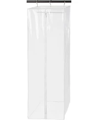 Florida Brands Garment Bag - Hanging Closet Organizer 60" - Zippered Cover with Rod