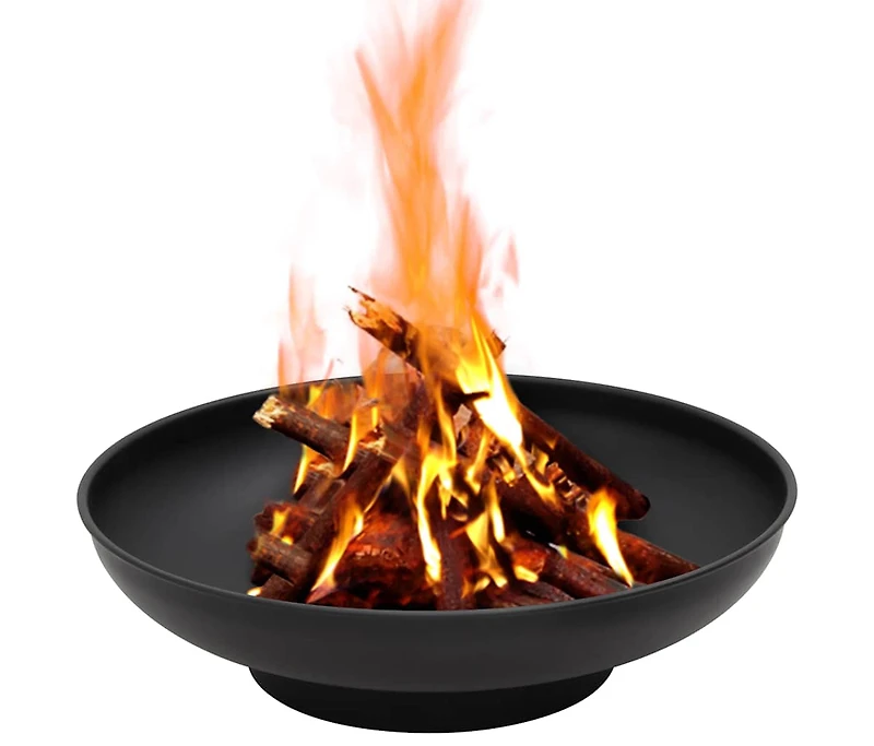 vidaXL Fire Pit 22.4" Steel