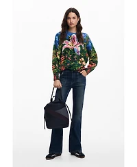 Desigual Women's Medium backpack with topstitching
