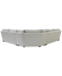 Reiter Fabric 3-Pc. Sectional Sofa, Exclusively at Macy's
