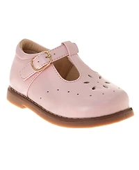 Josmo Infant Slip-Resistant Flat T-Strap Shoes