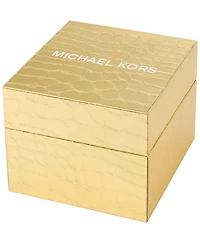 Michael Kors Women's Limited-Edition Lexington Three-Hand Orange Stainless Steel Watch, 26mm