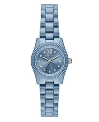 Michael Kors Women's Limited-Edition Lexington Three-Hand Chambray Blue Stainless Steel Watch, 26mm