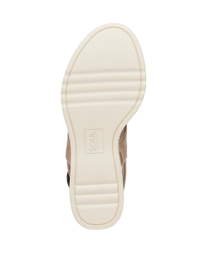 Soul Naturalizer Women's Livia Slingback Wedge Sandals