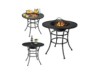 4 In 1 Fire Pit, Gri
