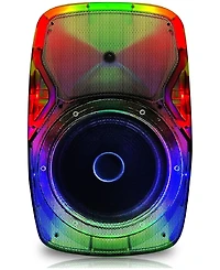 Toptech Star-115 Bluetooth Speaker, 15" Woofer, Flame Lights