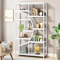 Tribesigns 9-Tier Shoe Storage Organizer, Heavy Duty 72-Pair Shoe Rack for Closet, Entryway, Bedroom, or Hallway, Black Shoes Shelf with Side Hooks, P