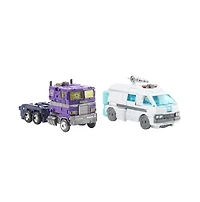 Transformers Wfc-GS17 Shattered Glass Optimus Prime and Ratchet Generations Selects War for Cybertron Trilogy