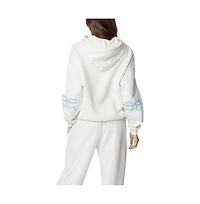 Edikted Womens Bonney Bow Detail Hoodie