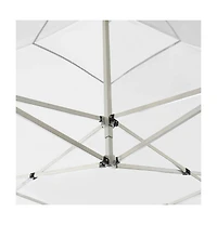 Professional Folding Party Tent Aluminum 9.8'x9.8' White