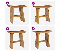 Stool Solid Teak Wood