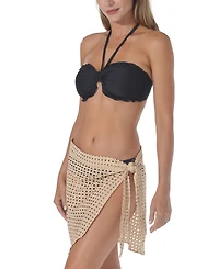 Raviya Women's Eyelet Wrap Skirt Cover-Up