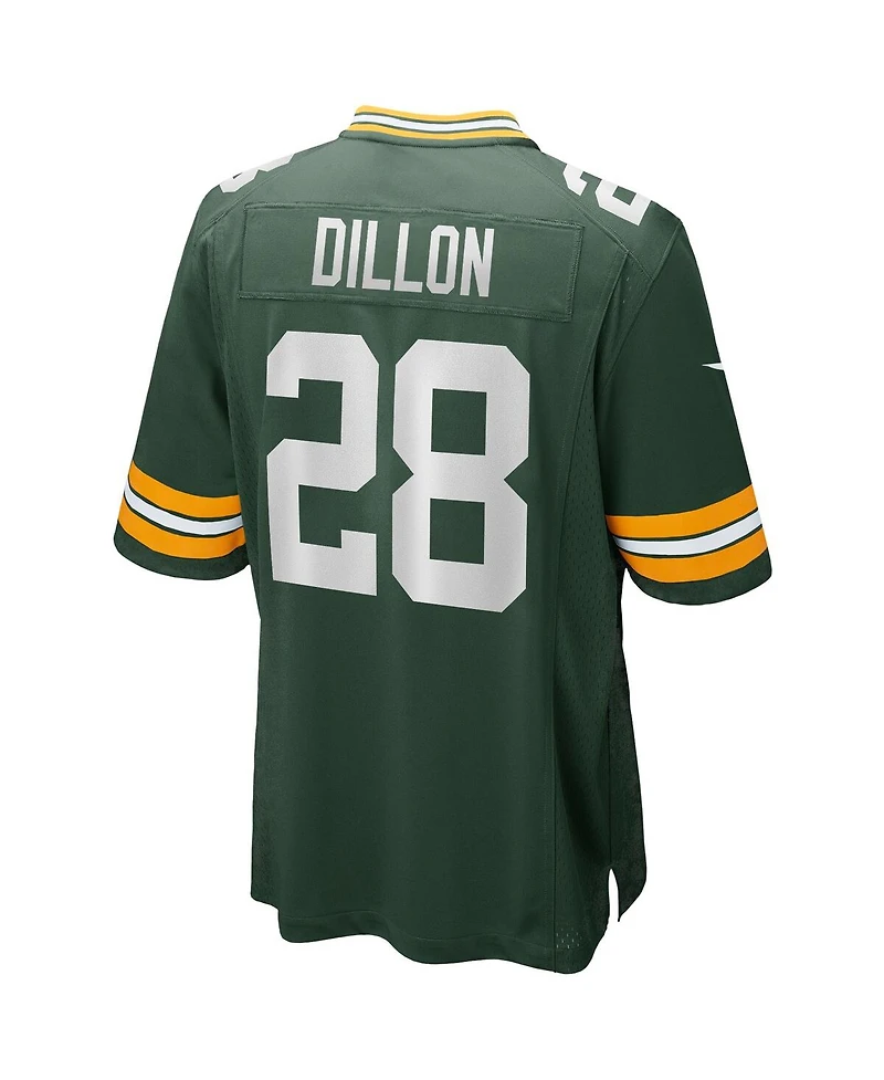 Nike Men's Aj Dillon Green Bay Packers Team Game Jersey