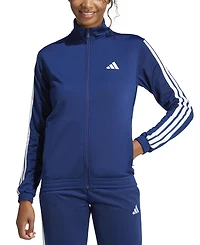 adidas Women's Tricot 3-Stripes Track Jacket