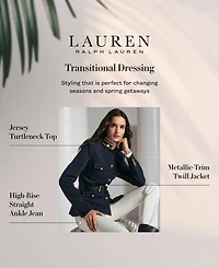 Lauren Ralph Slim-Fit Turtleneck