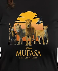 Hybrid Apparel Plus Trendy Mufasa Graphic Crew Neck T-Shirt