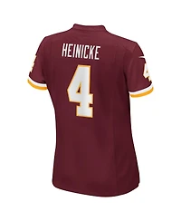 Nike Women's Taylor Heinicke Burgundy Washington Football Team Game Jersey