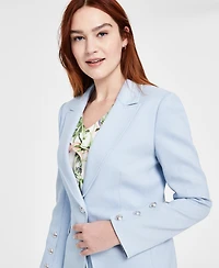 Tahari Asl Petite One-Button Blazer