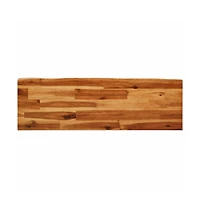 Bench with Live Edge 43.3" Solid Wood Acacia