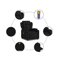 vidaXL Massage Recliner Chair Fabric