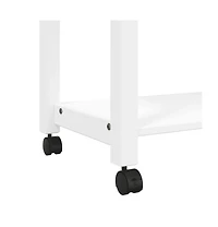 vidaXL Kitchen Trolley Monza 23.6"x15.7"x35.4" Solid Wood Pine