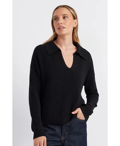 Chinti & Parker Women's Pure Cashmere Summer Collared Sweater