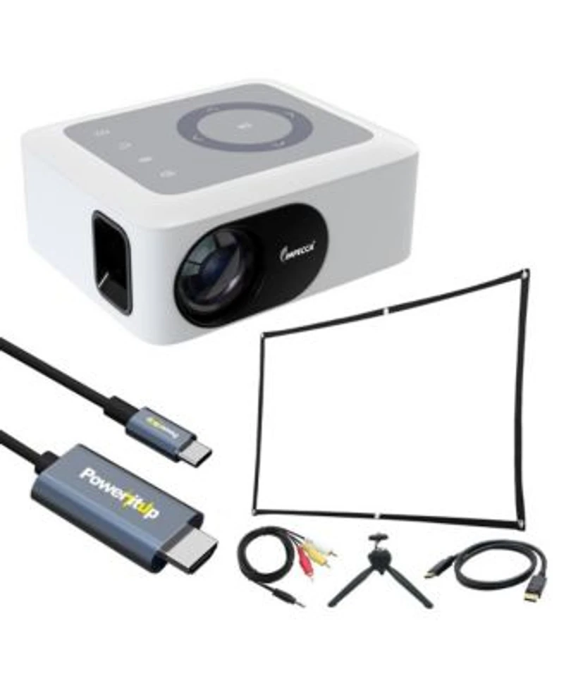 Impecca Home Theater Projectors With High Definition Resolution Accessory Kits Available In Dvd Usb C Hdmi Options.