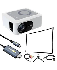 Impecca Home Theater Projectors With High Definition Resolution Accessory Kits Available In Dvd Usb C Hdmi Options.