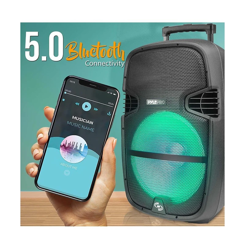 Pyle Portable Bluetooth Pa Speaker System