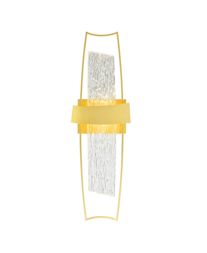 Cwi Lighting 26" Metal Guadiana Integrated Led Wall Light