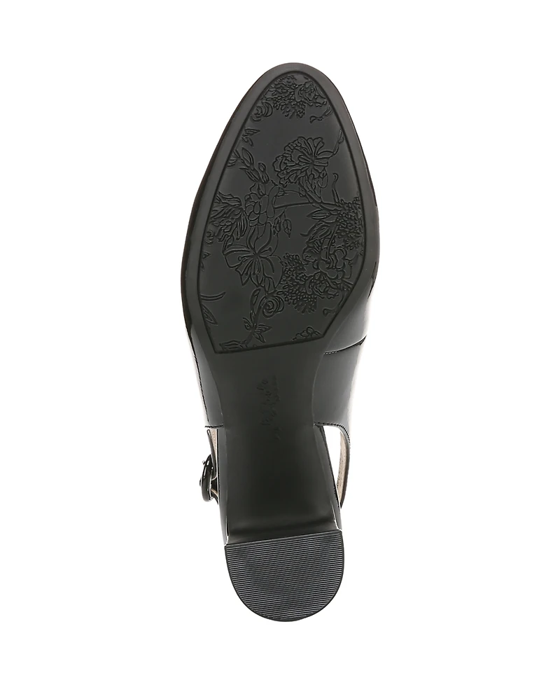 LifeStride Women's Tia Block Heel Slingback Pumps