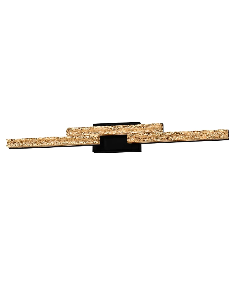 Cwi Lighting 4.3" Metal Stagger Integrated Led Vanity Light