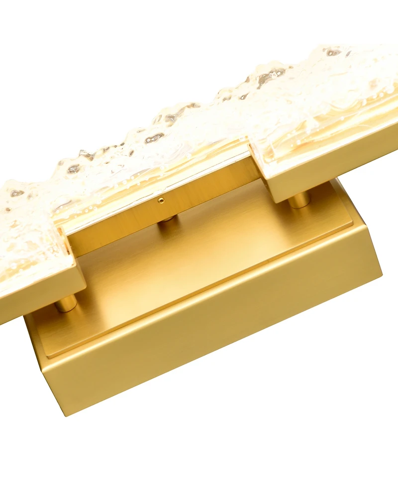 Cwi Lighting 4.3" Metal Stagger Integrated Led Vanity Light