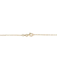 Diamond Bezel Triple Station Link Bracelet (1/10 ct. tw) in 14k Gold-Plated Sterling Silver, Exclusively at Macy's
