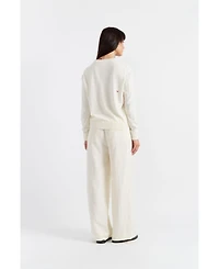 Chinti & Parker Women's Snoopy Nautical Breton Sweater
