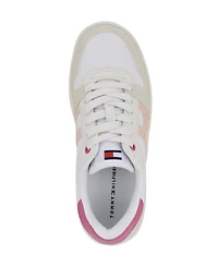 Tommy Hilfiger Women's Neenha Signature Logo Lace-Up Sneakers