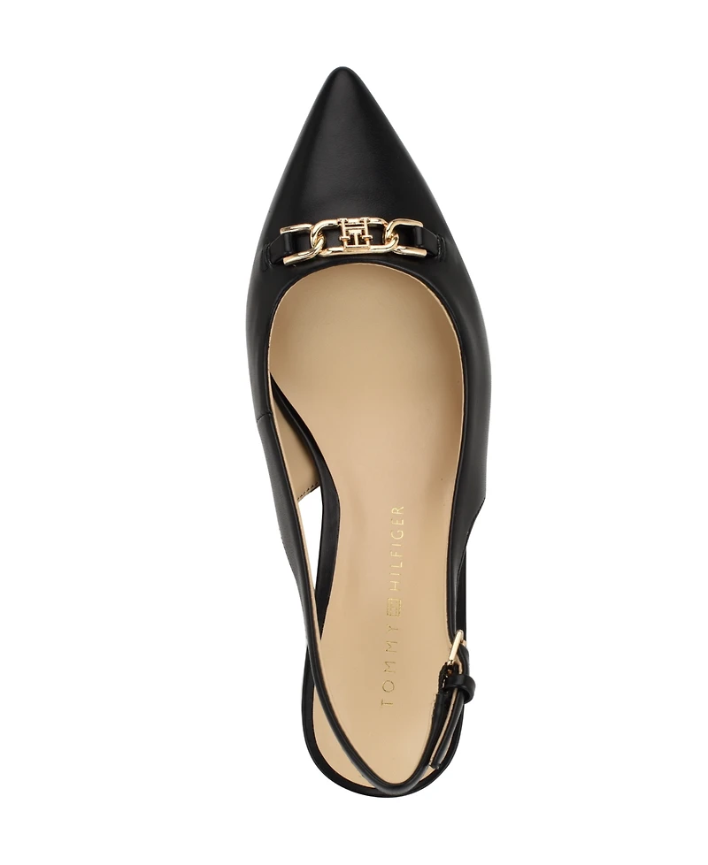 Tommy Hilfiger Women's Tienna Slingback Pointed Toe Pumps