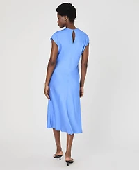 French Connection Women's Ennis Satin Column Dress